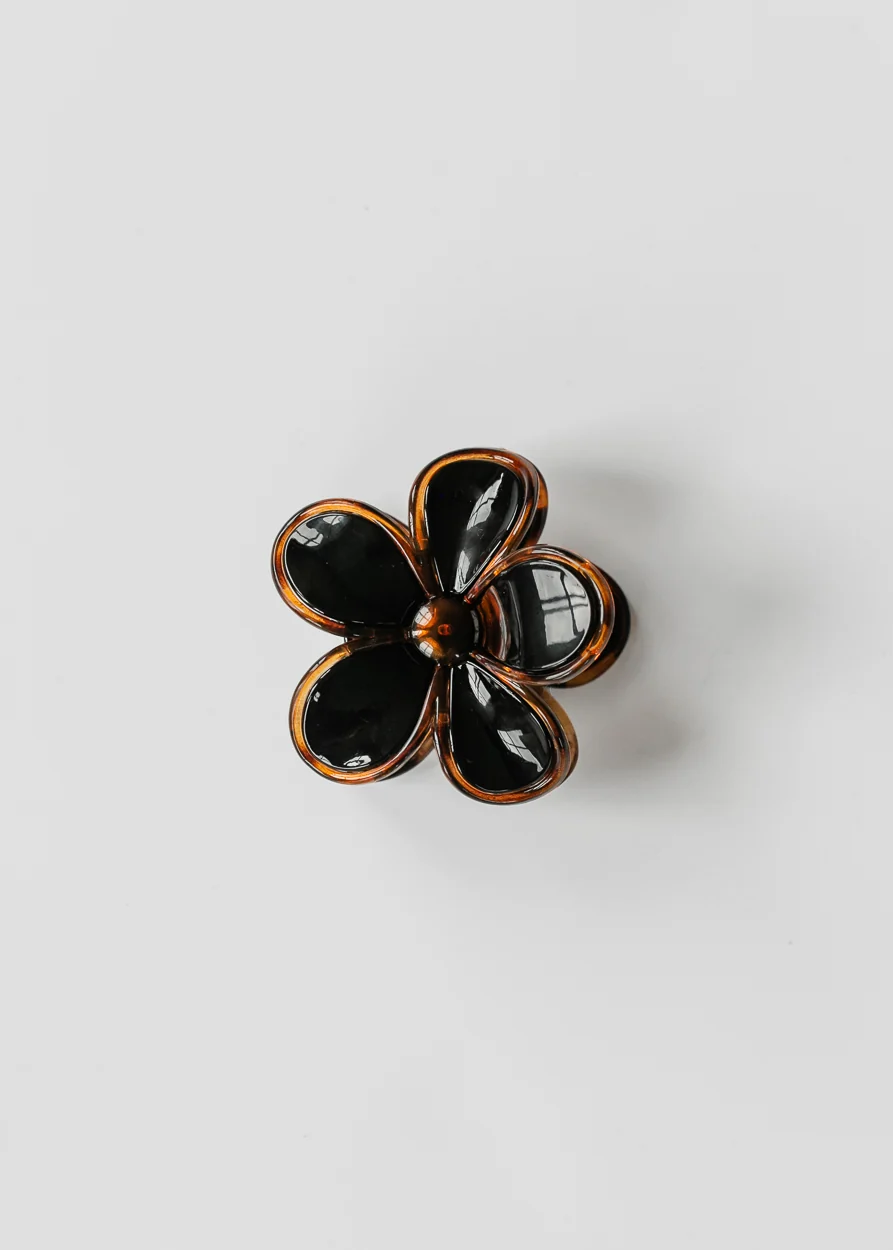 Autumn Flower Claw Clip Accessory
