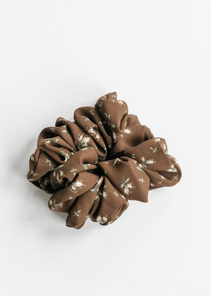 Hickory Floral Jumbo Scrunchie Accessory