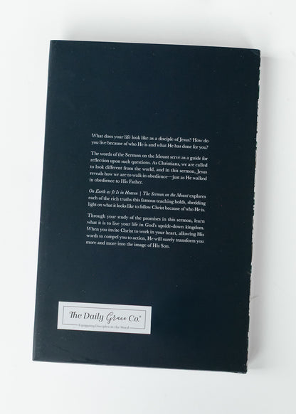 On Earth as It Is in Heaven Hardcover Bible Study Accessory