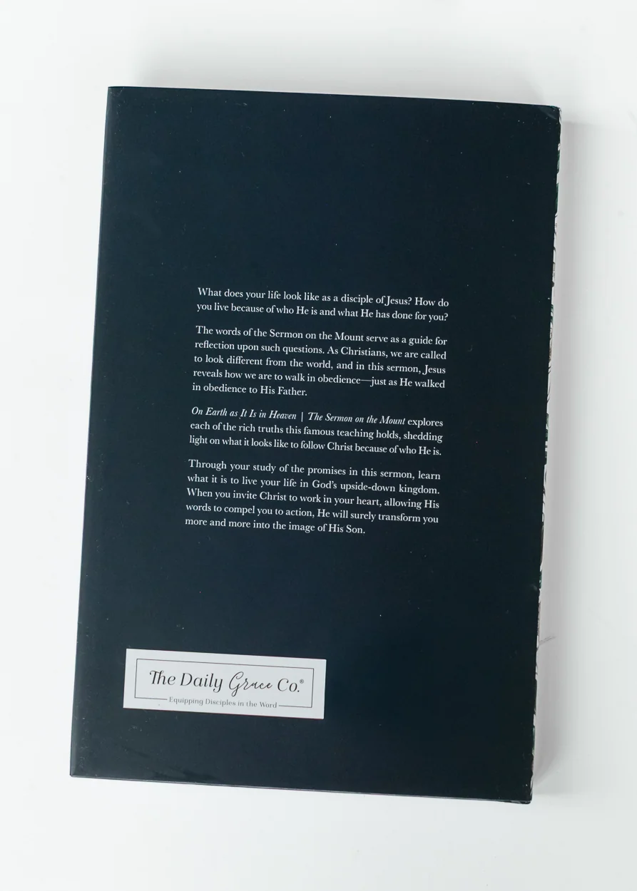 On Earth as It Is in Heaven Hardcover Bible Study Accessory