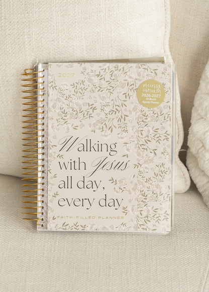 Walking with Jesus 18 Month Planner Accessory