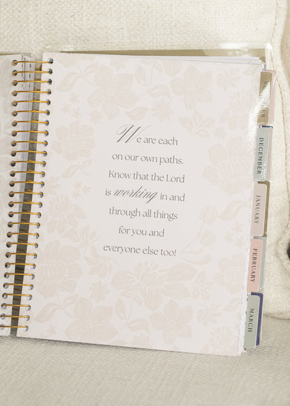 Walking with Jesus 18 Month Planner Accessory